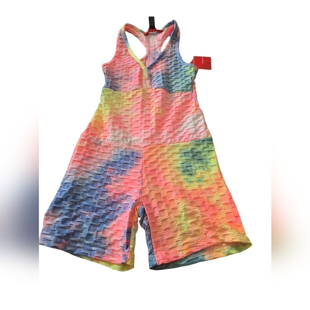 Nwt Hot Kiss Tye Dyed Romper Size Small
